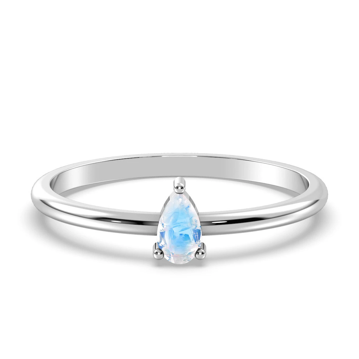 Sonia Blue Adularescence Moonstone ring