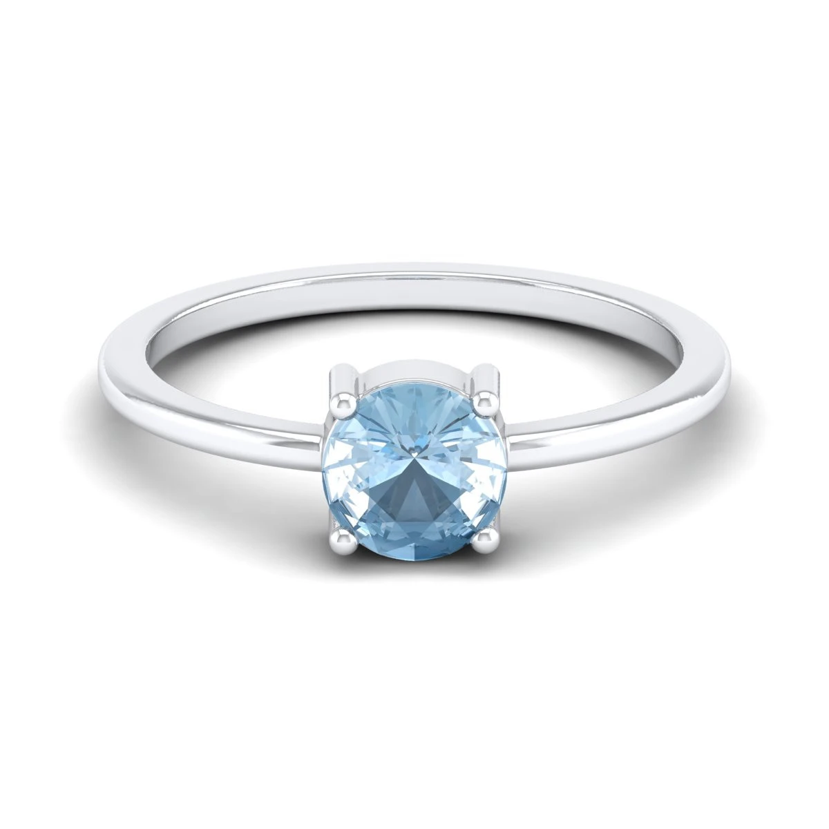 Sky Blue Topaz Ring