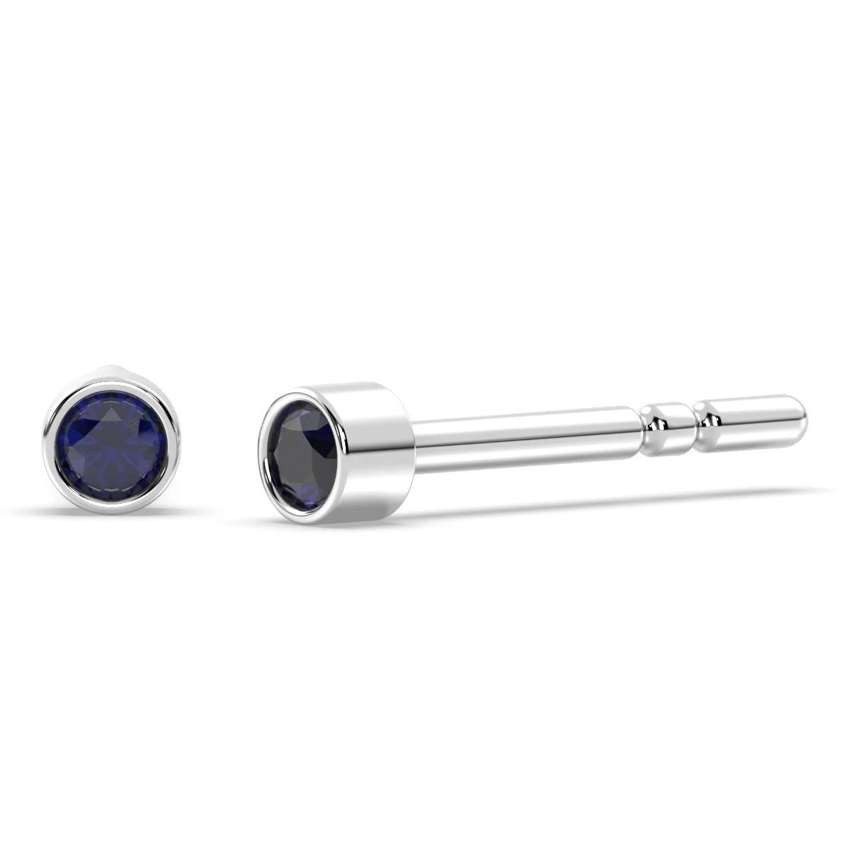 Blue Nirvaan Sapphire Earrings