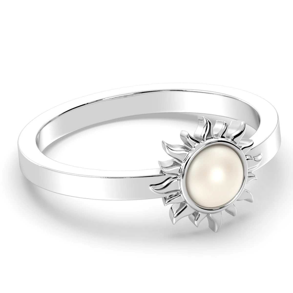 Pearl Sun ring