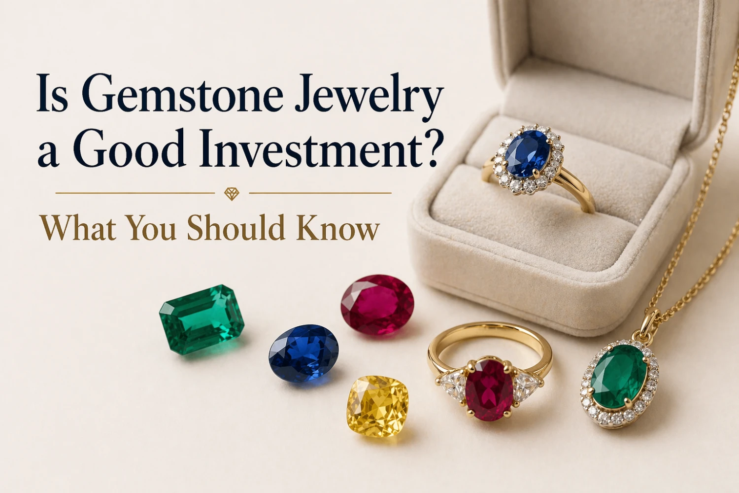 Is Gemstone Jewelry a Good Investment? What You Should Know